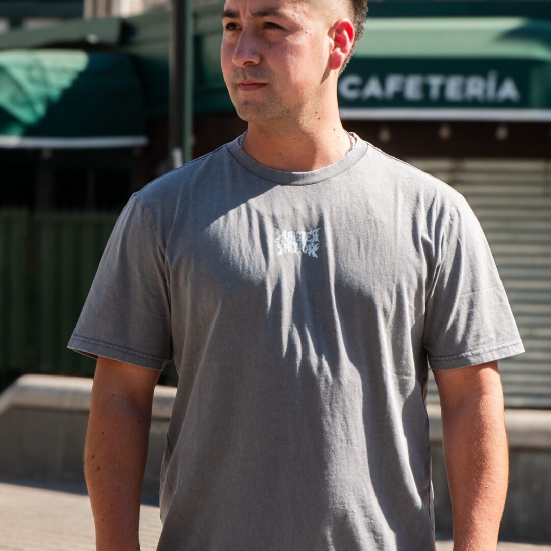 POLERA GREY STAINED