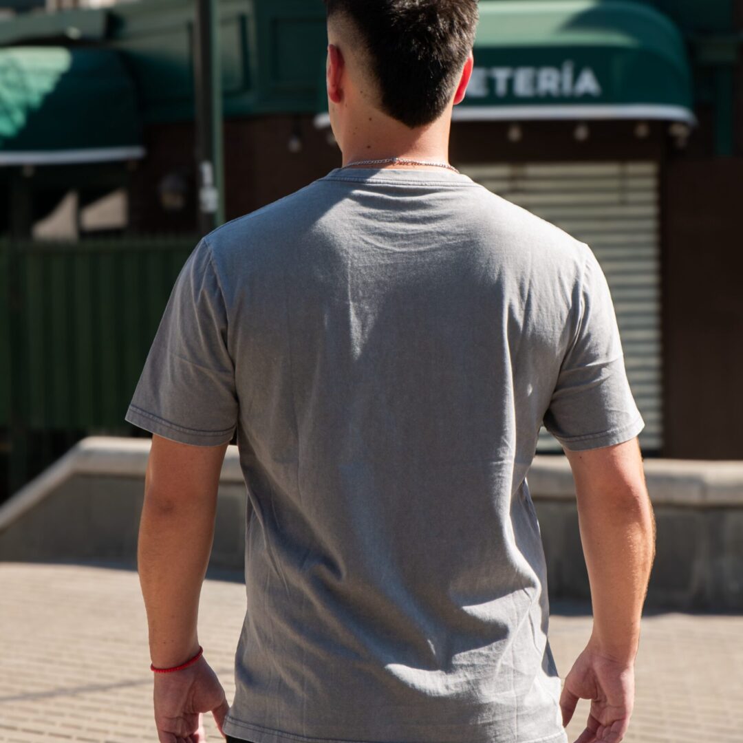 POLERA GREY STAINED
